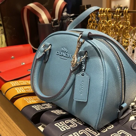 Coach Sydney Satchel 
SV/Pacific Blue - Picture 10 of 16